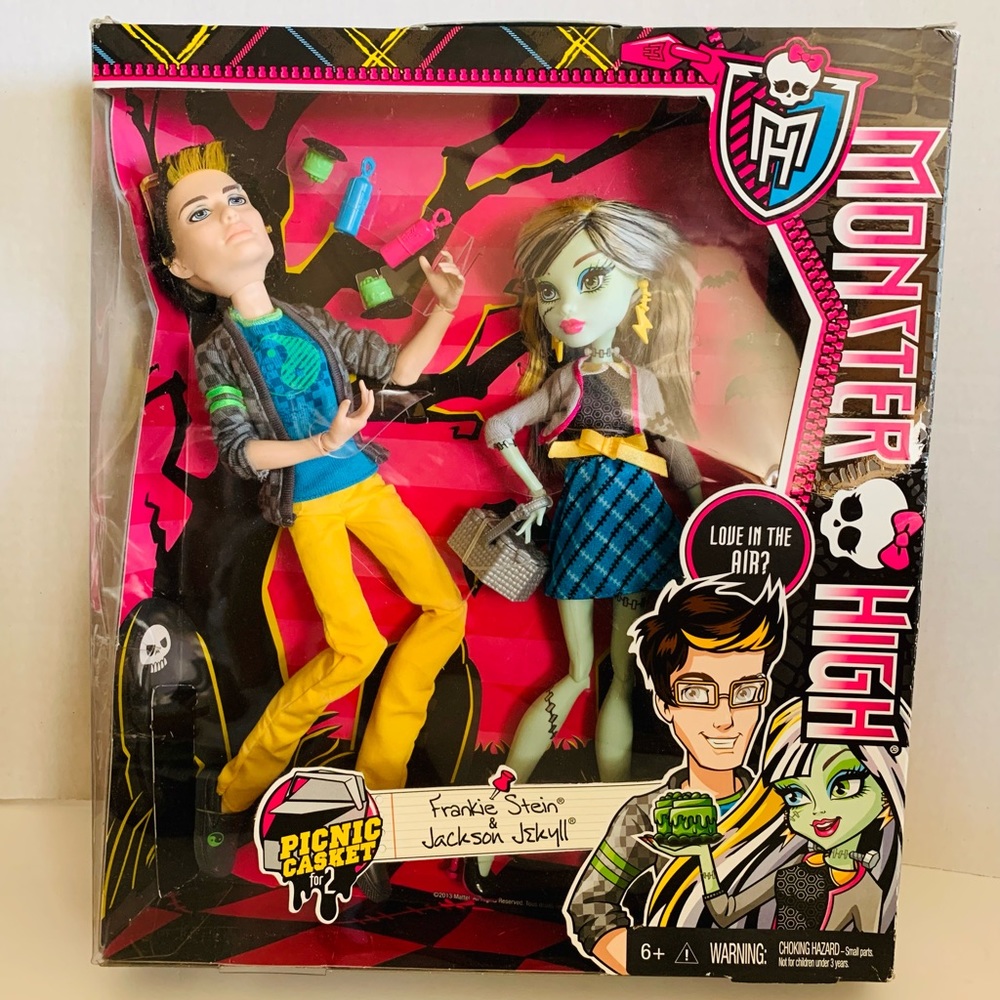 Monster High Picnic Casket Frankie & Jackson